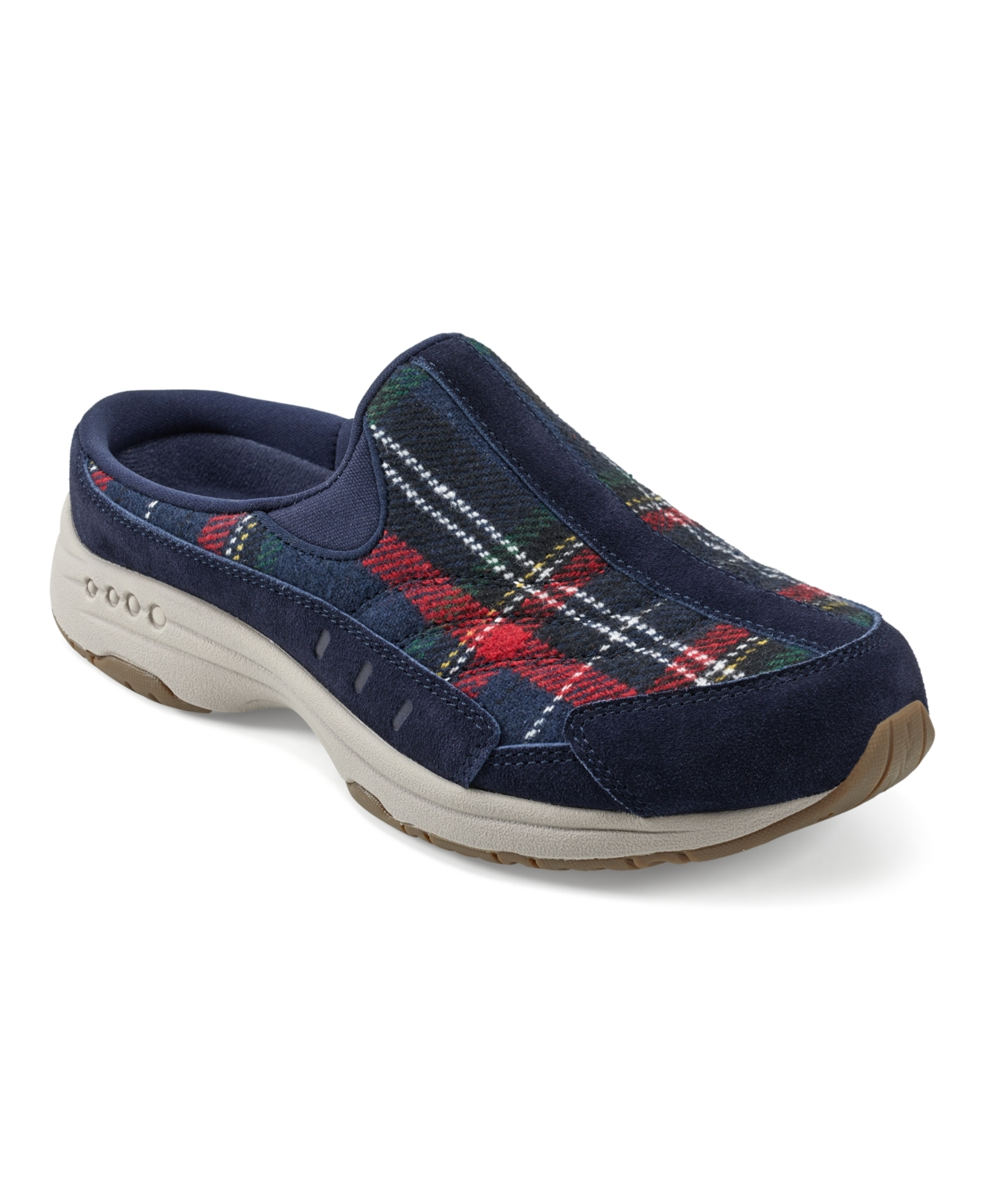 EASY SPIRIT WOMEN'S TRAVEL TIME SLIP-ON WALKING MULES 