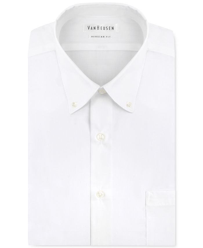 Van Heusen Big and Tall Easy Care Pinpoint Oxford Dress Shirt Macy's