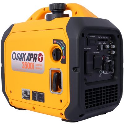 Powerful 3500W Generator with CO Sensor, Multiple Outlets, and Inverter Technology