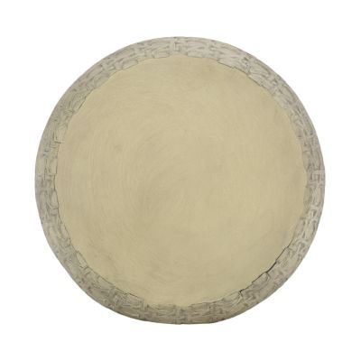 Streamdale Bohemian Barrel Side Table Intricate, Textural, & Versatile