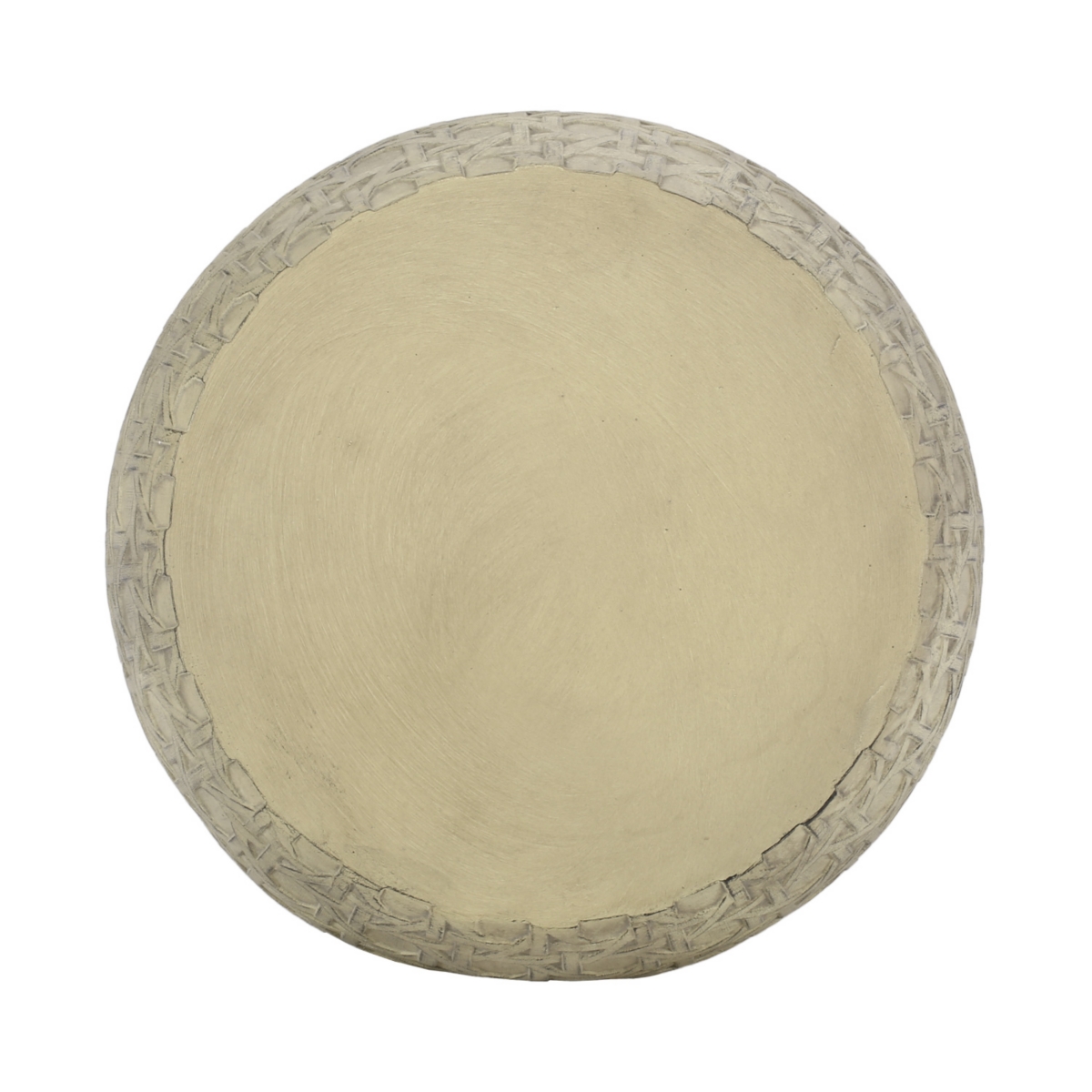 Simplie Fun Bohemian Barrel Side Table Intricate, Textural, & Versatile