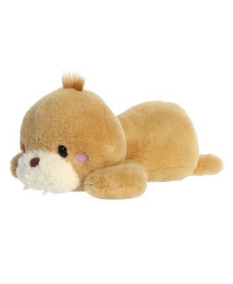 Small Wully Walrus Too Cute Playful Plush Toy Brown 9.5"
