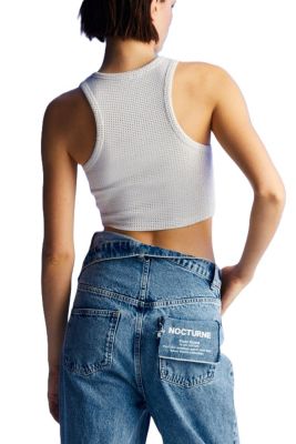 Women's Embellished Crop Top