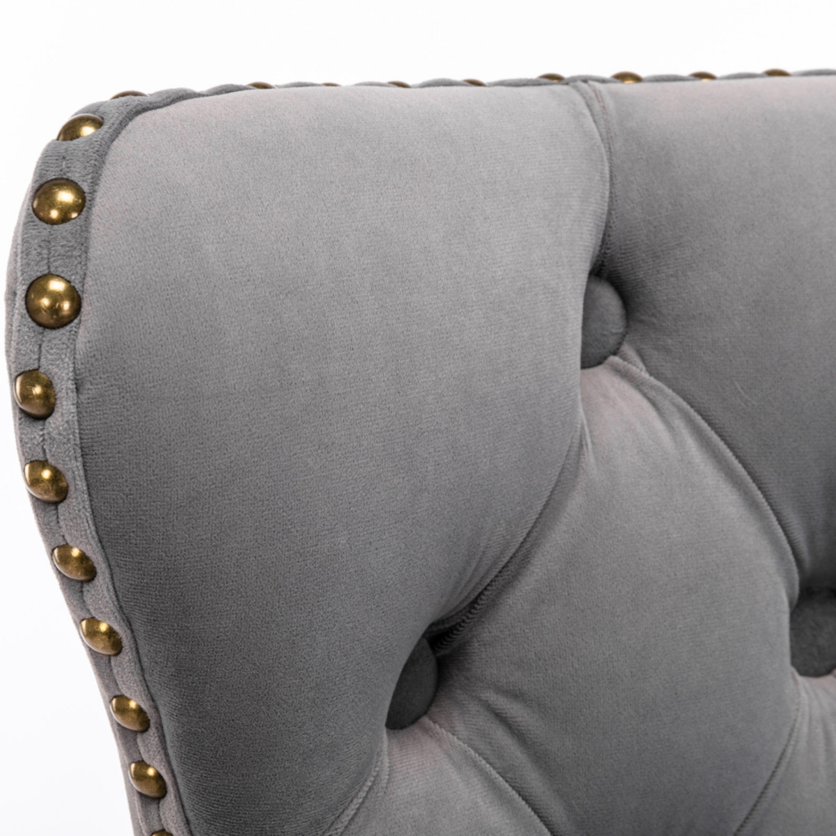 Streamdale Furniture Adjustable Swivel Velvet Bar Stools, Set of 2