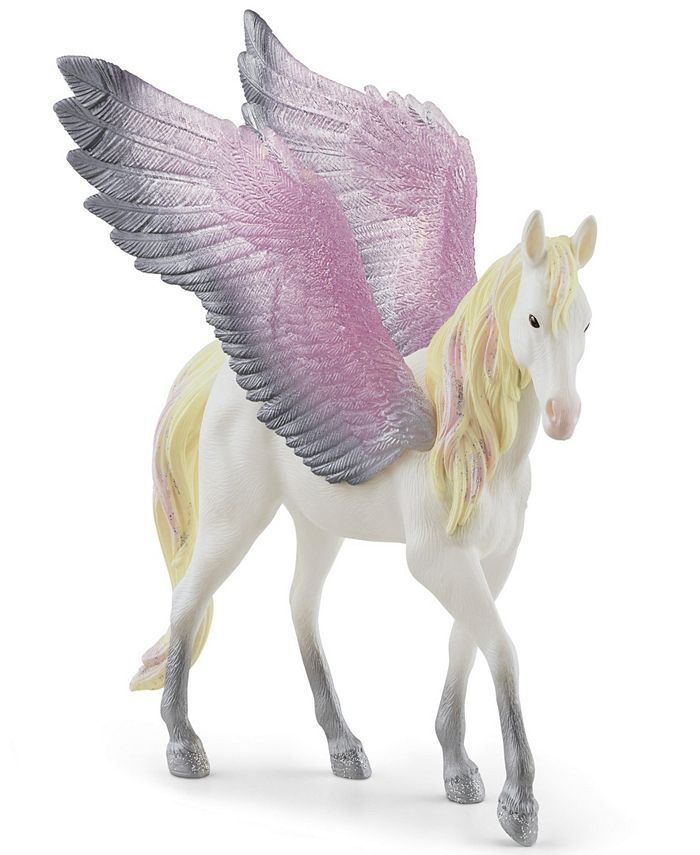 SCHLEICH 70596 Figurine Licorne Elany Bayala - Poulain Scintillant Avec Tatouages Floraux