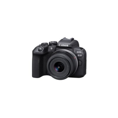 EOS R10 Mirrorless Camera with 18-45mm Lens Content Creator Kit