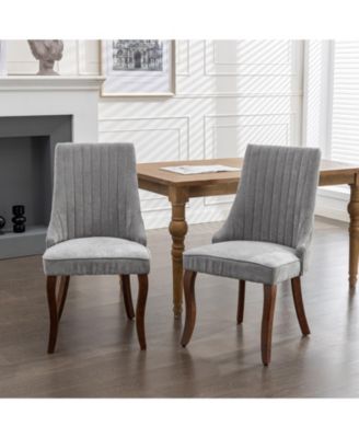 Luxurious Back Dining Chairs with High Backrest for Comfort