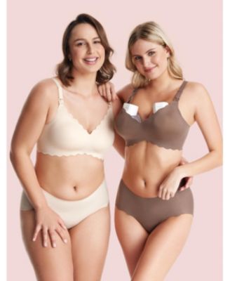 Maternity Jelly strip nursing bra YN46