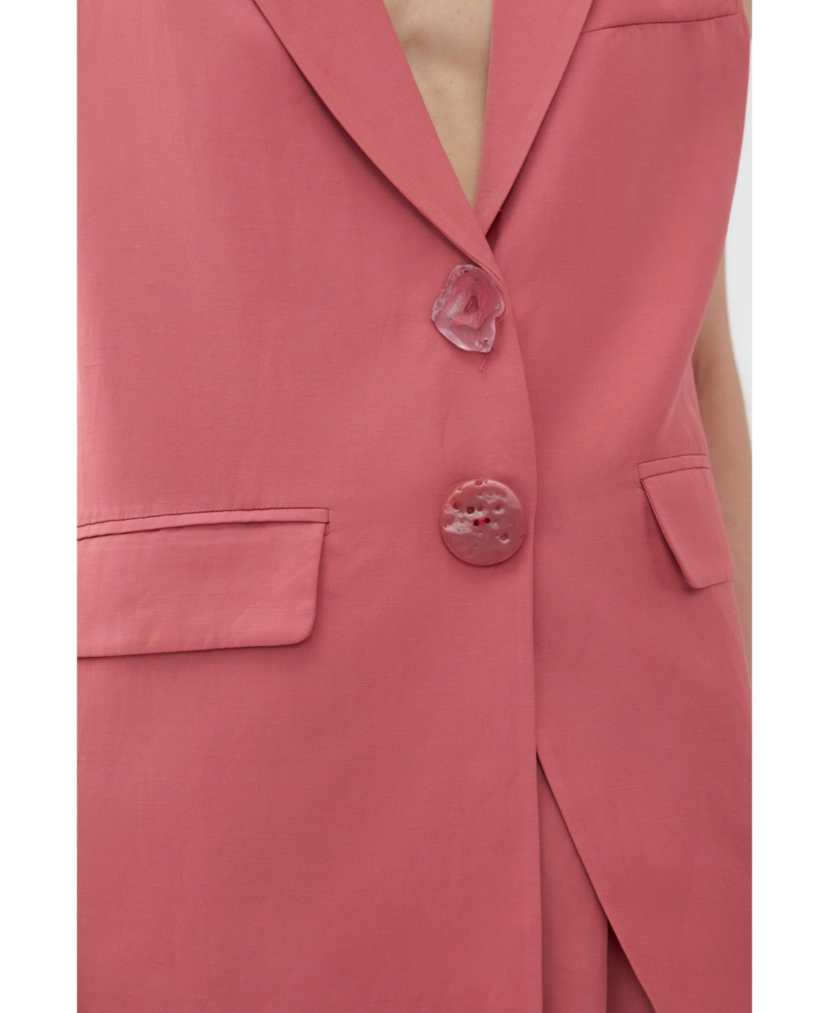 Nocturne Women's Lapel Collar Vest