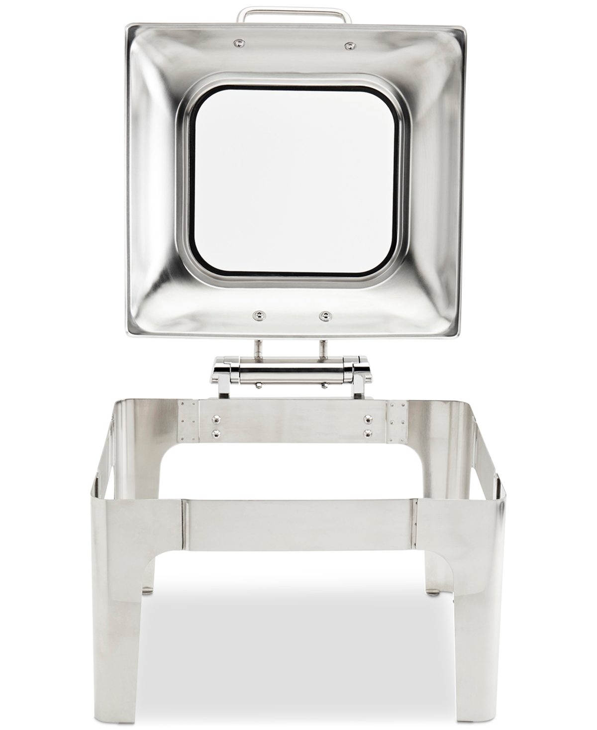 Denmark Celebrations By  6.3-qt Stainless Steel Square Chafing Dish In Silver