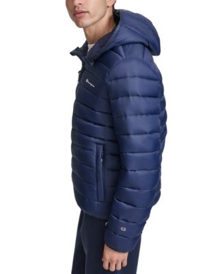 Men's Performance Quilted Hooded Jacket