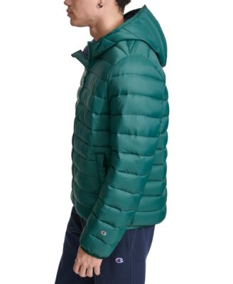 Men's Performance Quilted Hooded Jacket