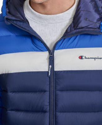 Men's Performance Quilted Hooded Jacket