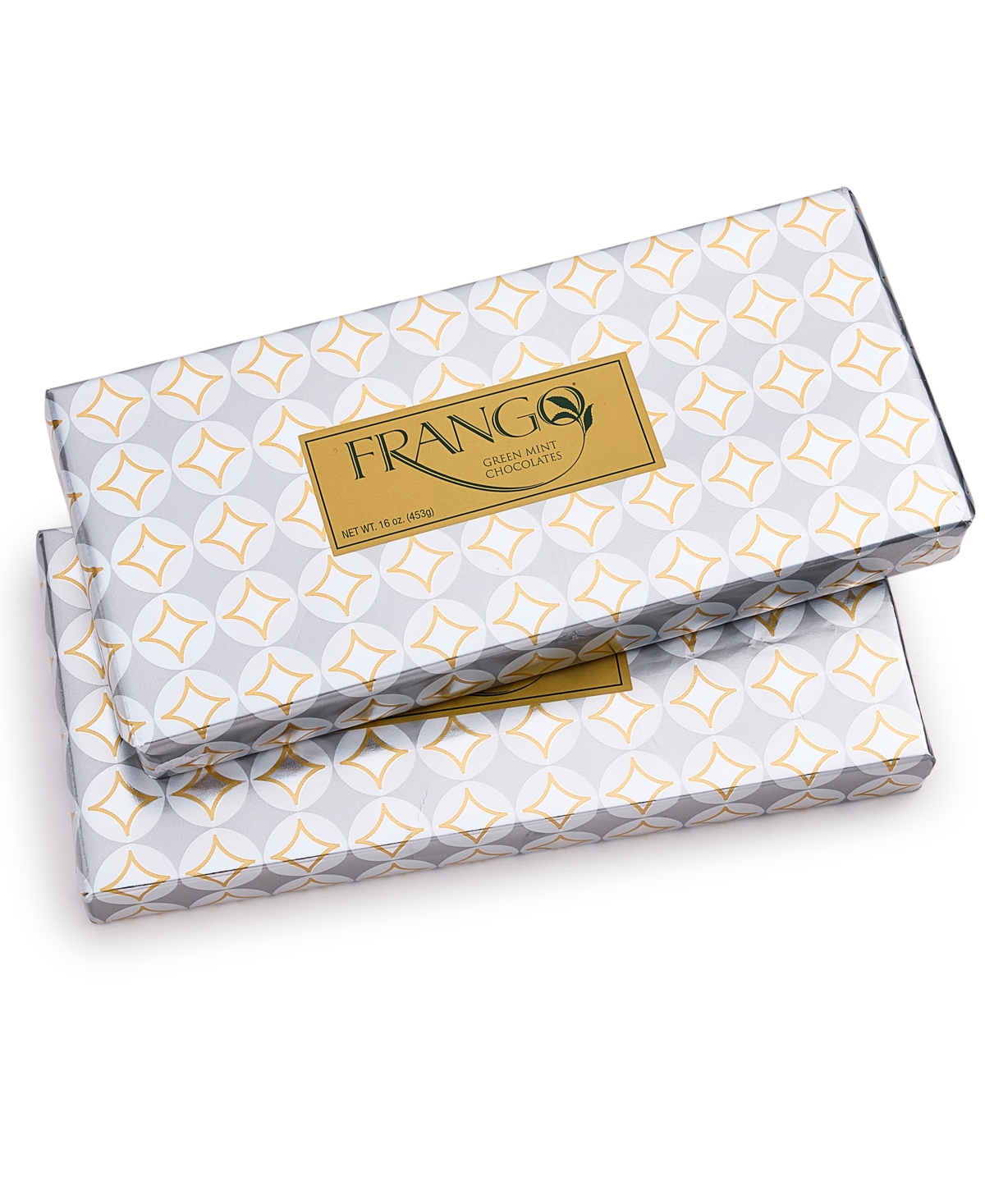 Frango Chocolates 2 Pack Holiday 1 Lb Green Mint Wrapped Box of Chocolates, Created for Macy's