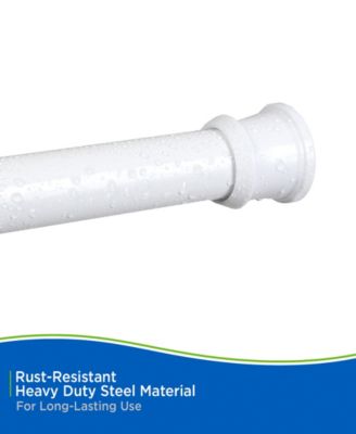 Twist Fit™ No Tools Shower Curtain Rod, 42-72"