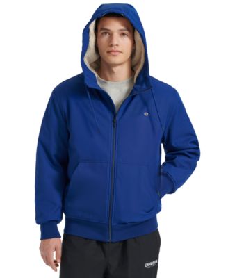 Men's Sport Shell Hooded Zipper Jacket 