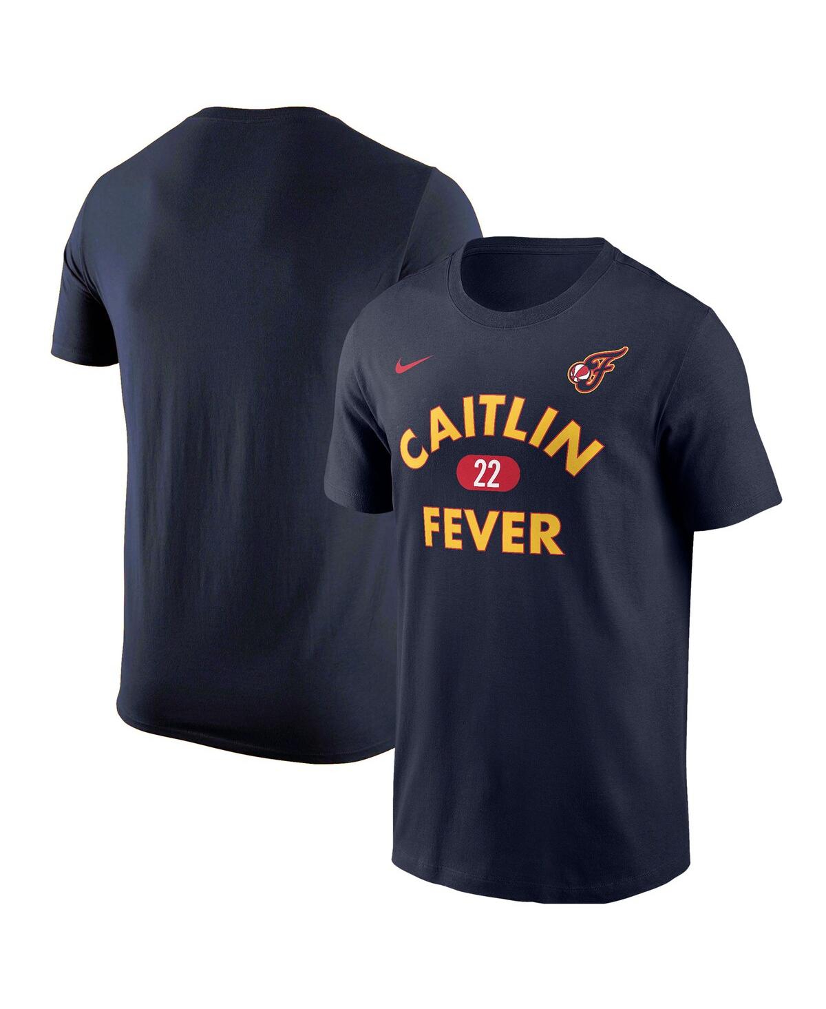 Nike Men's And Women's Caitlin Clark Navy Indiana Fever 2024 Wnba Draft Caitlin Fever T-shirt In Blue