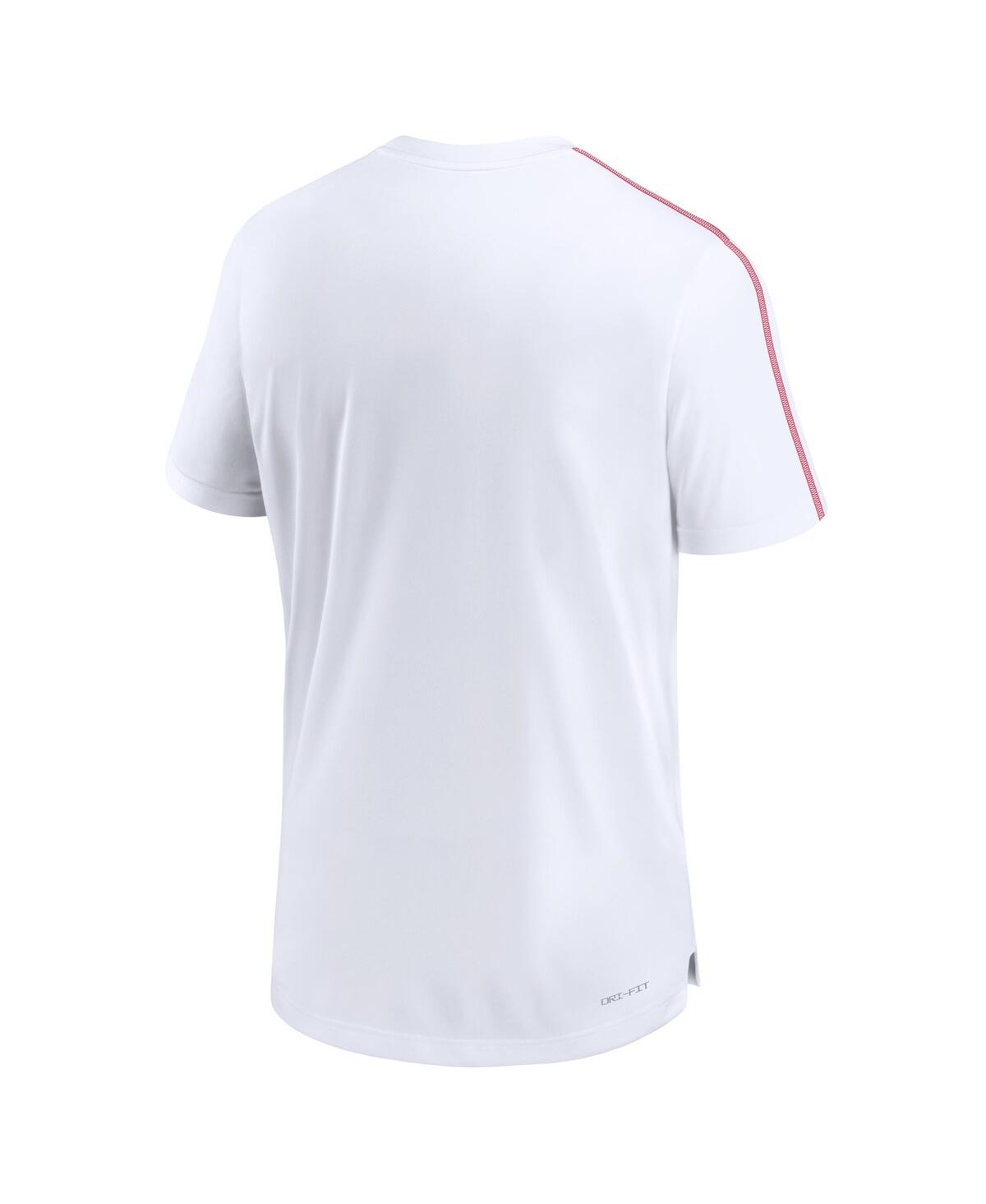 Nike Men's Georgia Bulldogs 2024 Sideline Coach Performance T-shirt - Red