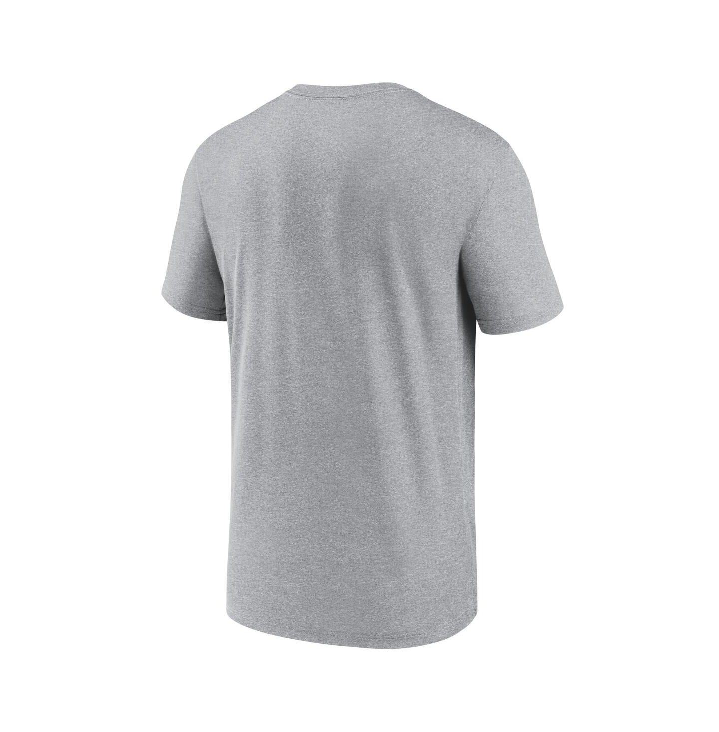 Мужская футболка Nike Heather Gray Stanford Cardinal Primetime Legend Wordmark — фото 3