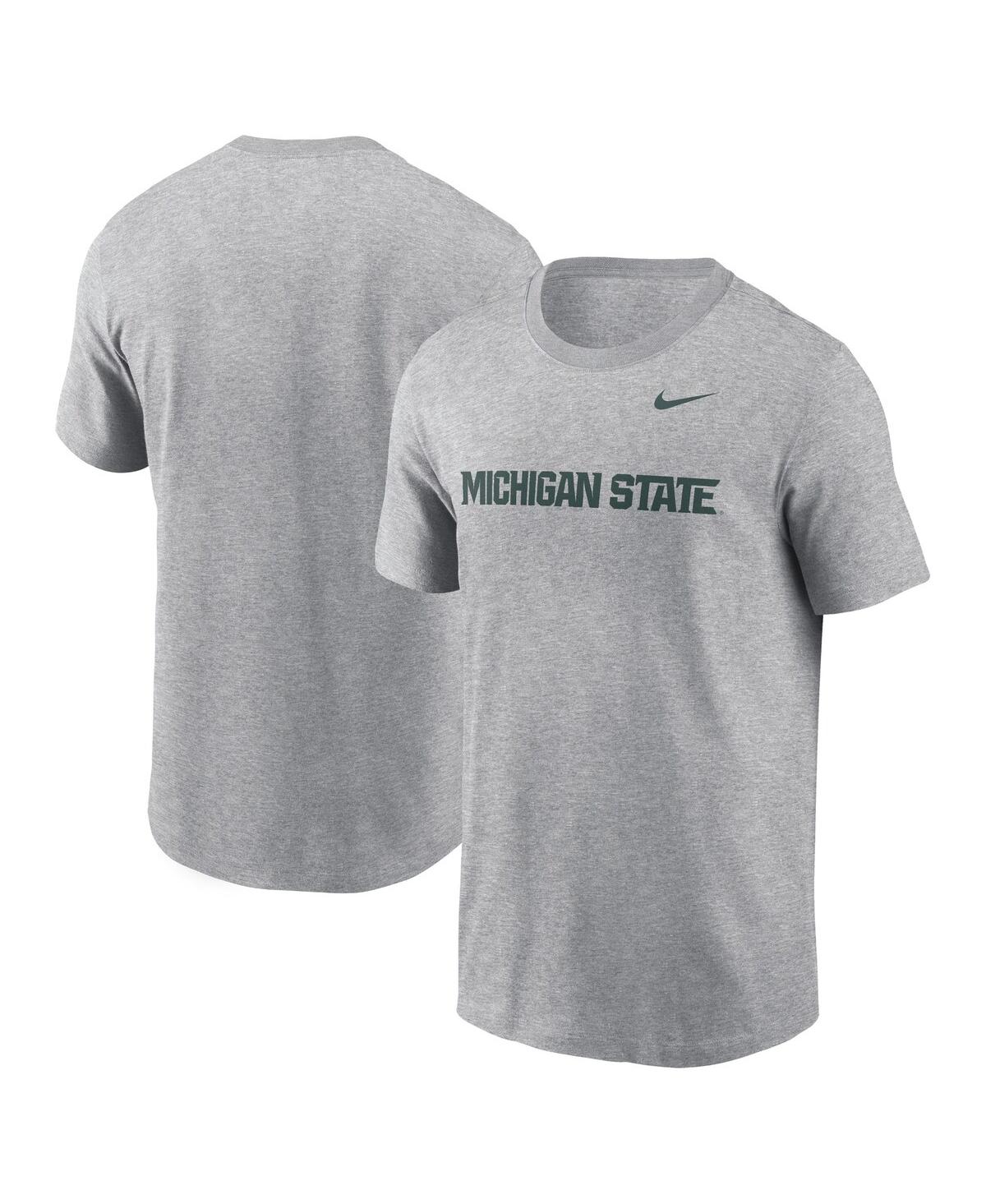 Nike Men's Michigan State Spartans Primetime Evergreen Wordmark T-Shirt