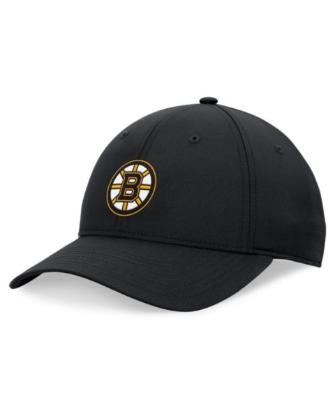 Мужская кепка Fanatics Signature Black Boston Bruins Front Office Ripstop Adjustable Hat