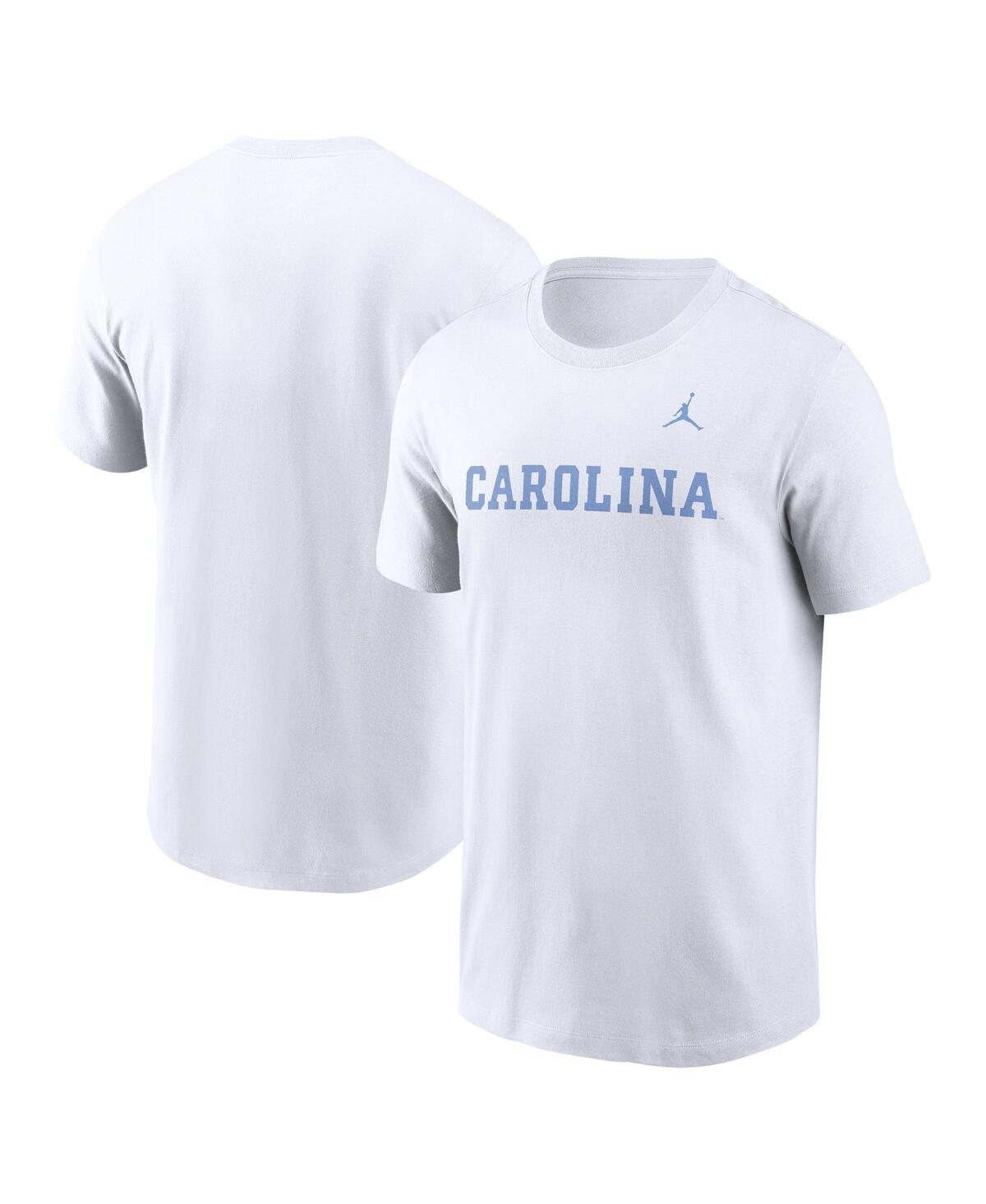 Jordan Men's North Carolina Tar Heels Primetime Evergreen Wordmark T-Shirt