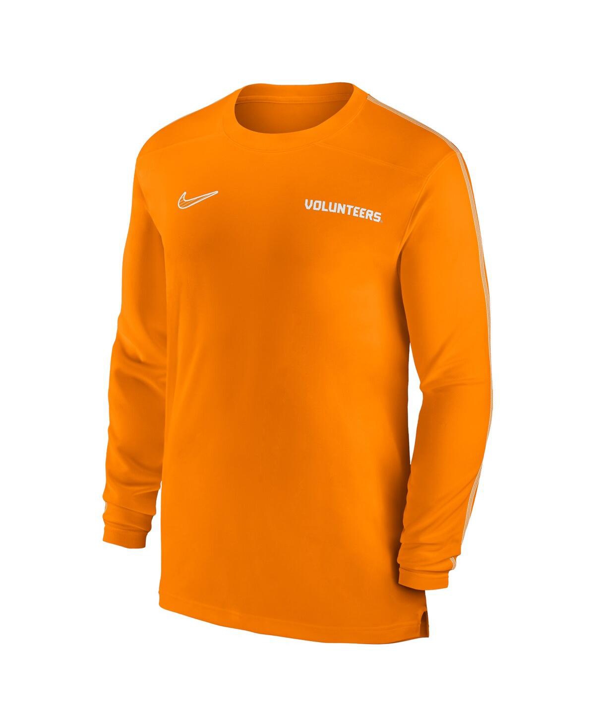 Nike Men's Tennessee Volunteers 2024 Sideline Coach Uv Performance Long Sleeve T-Shirt - White