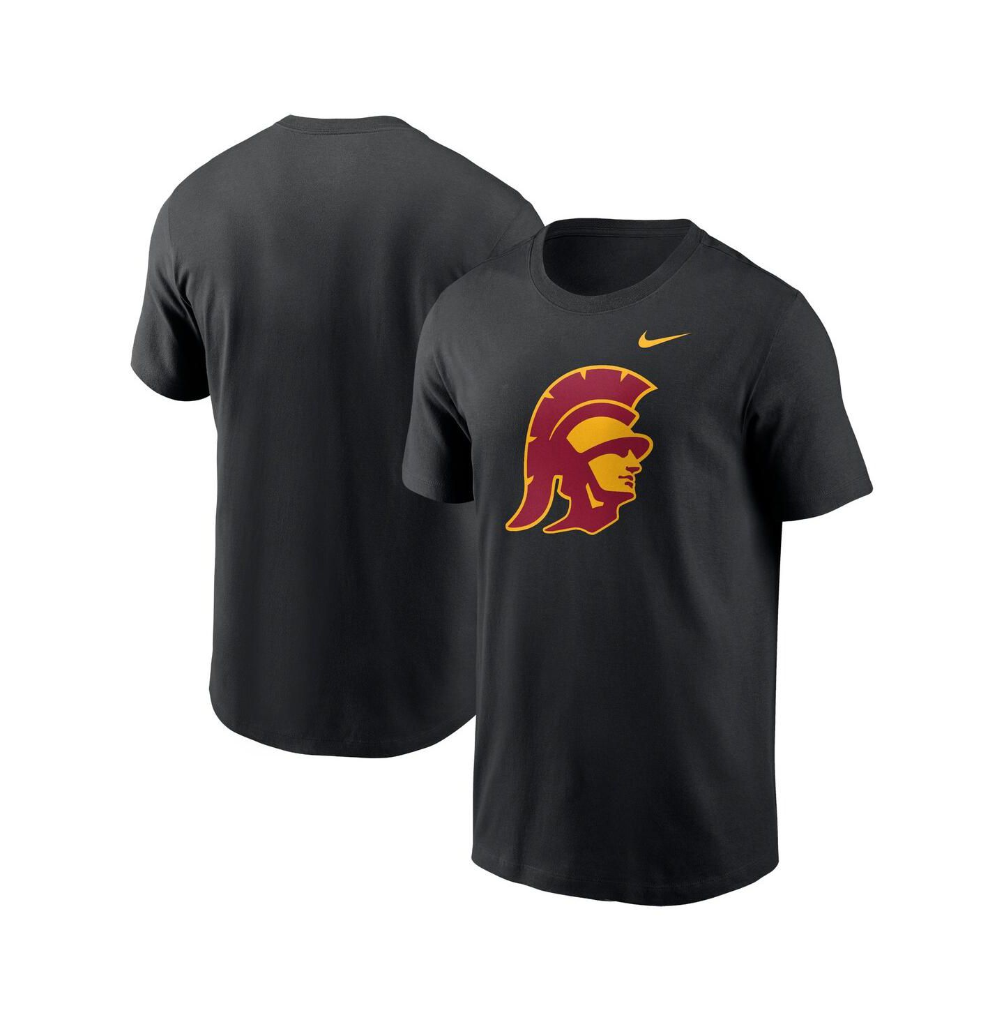 Мужская футболка Nike USC Trojans Primetime Evergreen Alternate Logo, цвет: Чёрный — фото 1