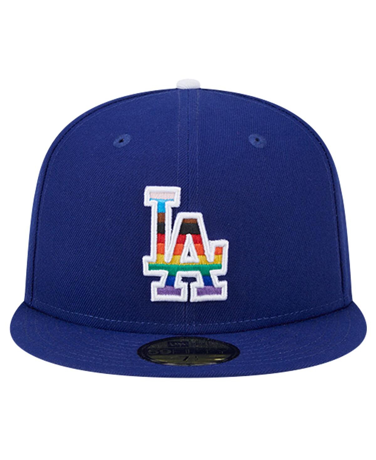 New Era Men's Royal Los Angeles Dodgers 2024 Pride On Field 59fifty Fitted Hat In Royal