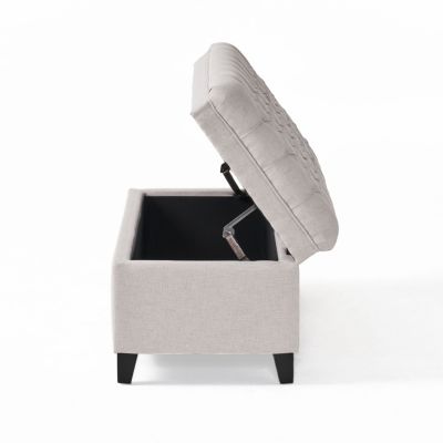 Juliana Storage Ottoman (50" x 20.5" x 18.3")