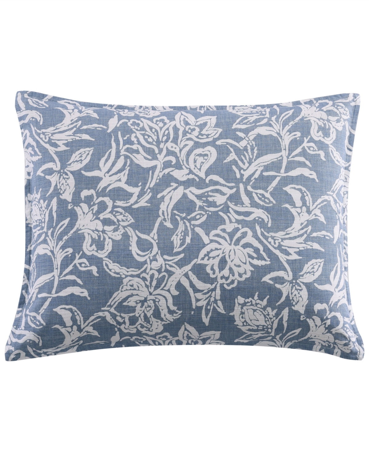 Nautica Tortola 3 Piece Duvet Cover Set, Full/queen In Chambray Blue