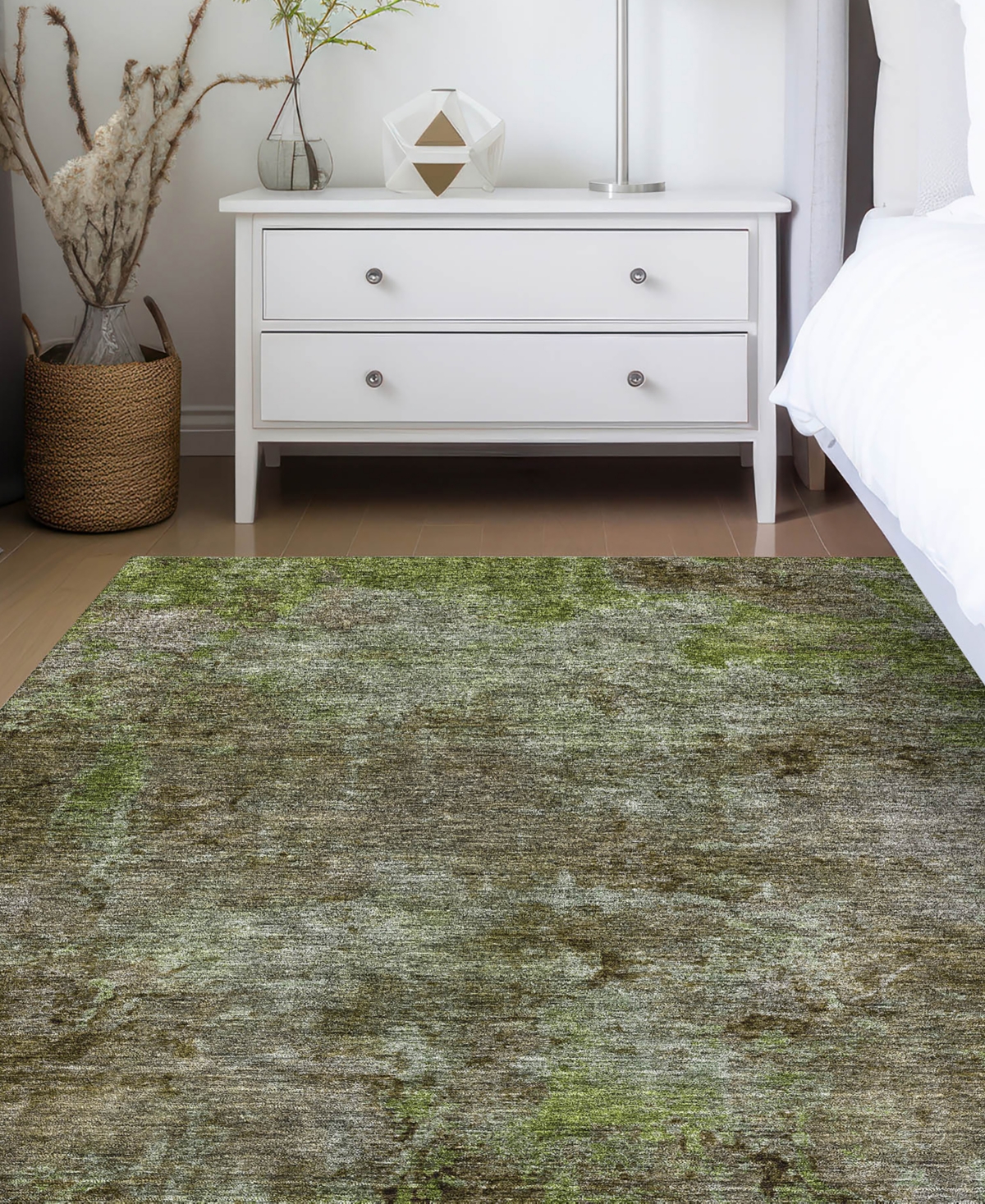 Dalyn Trevi Washable Tv9 5'x7'6"area Rug In Mocha