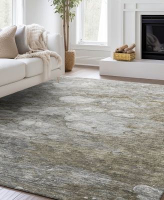 Trevi Washable TV7 2'3"x7'6" Runner Area Rug