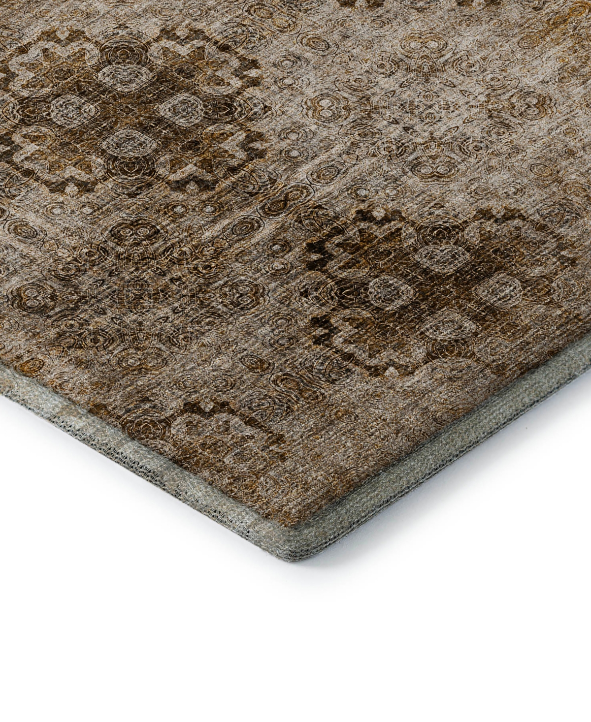 Dalyn Trevi Washable Tv16 8'x10' Area Rug In Taupe