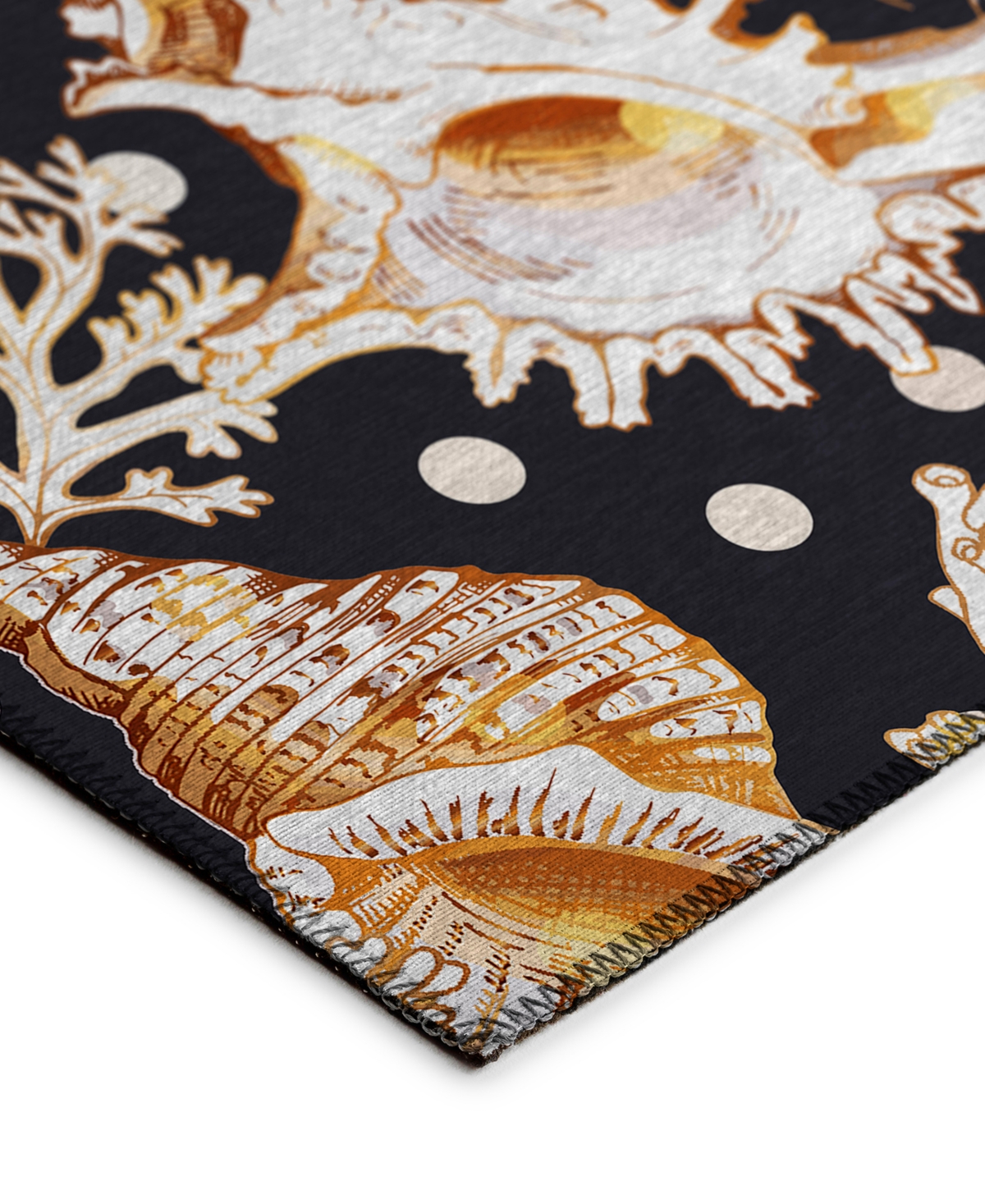 Dalyn Seabreeze Washable Sz6 9'x12' Area Rug In Black