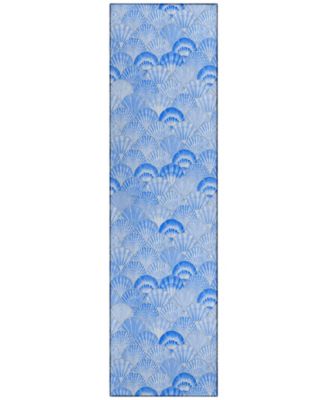 Seabreeze Washable SZ2 2'3x7'6 Runner Area Rug