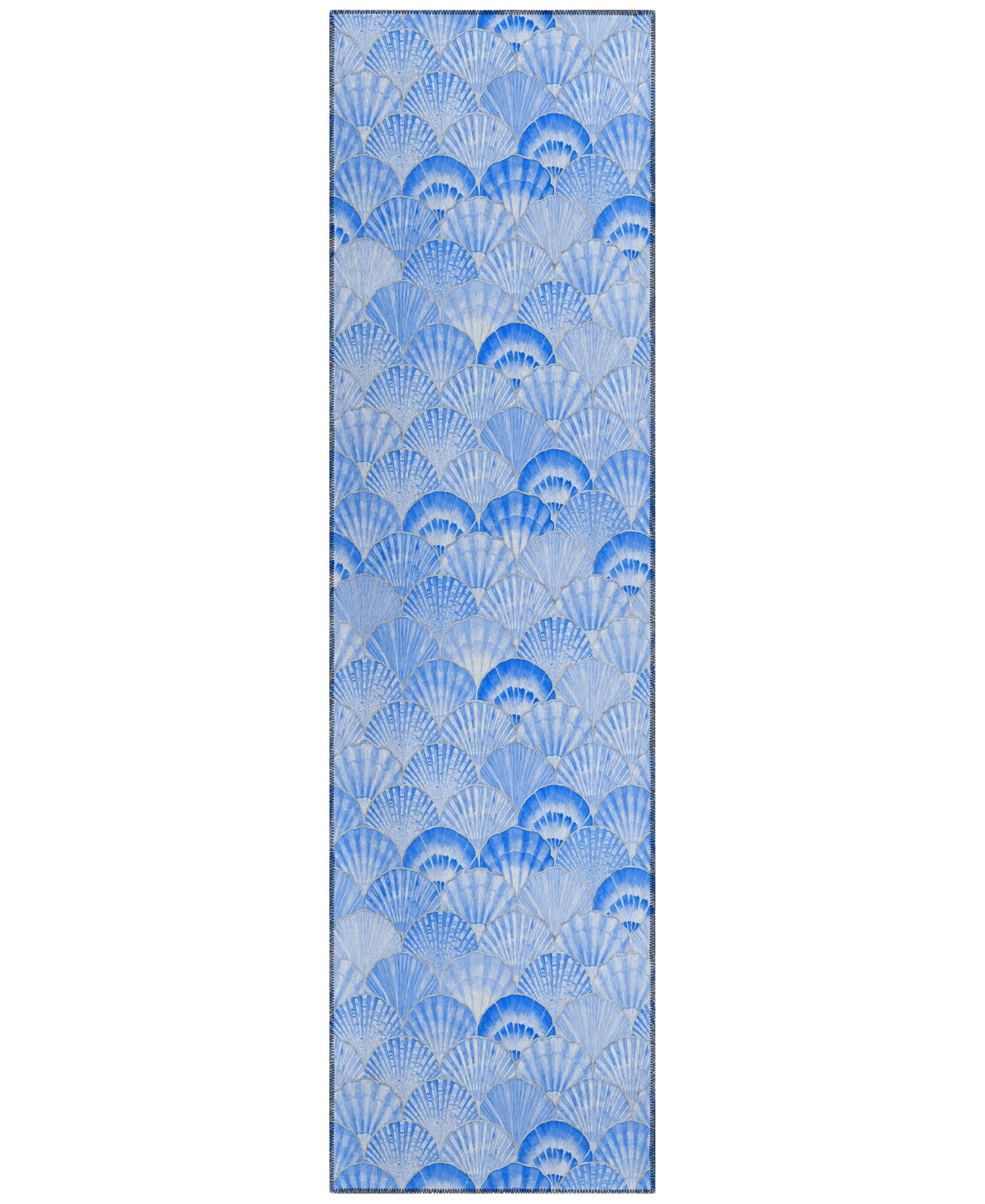 Dalyn Seabreeze Sz2 2'3x7'6 Runner Area Rug In Navy
