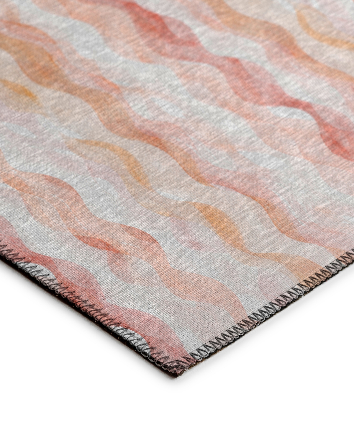Dalyn Seabreeze Sz16 2'3x7'6 Runner Area Rug In Cinnabar