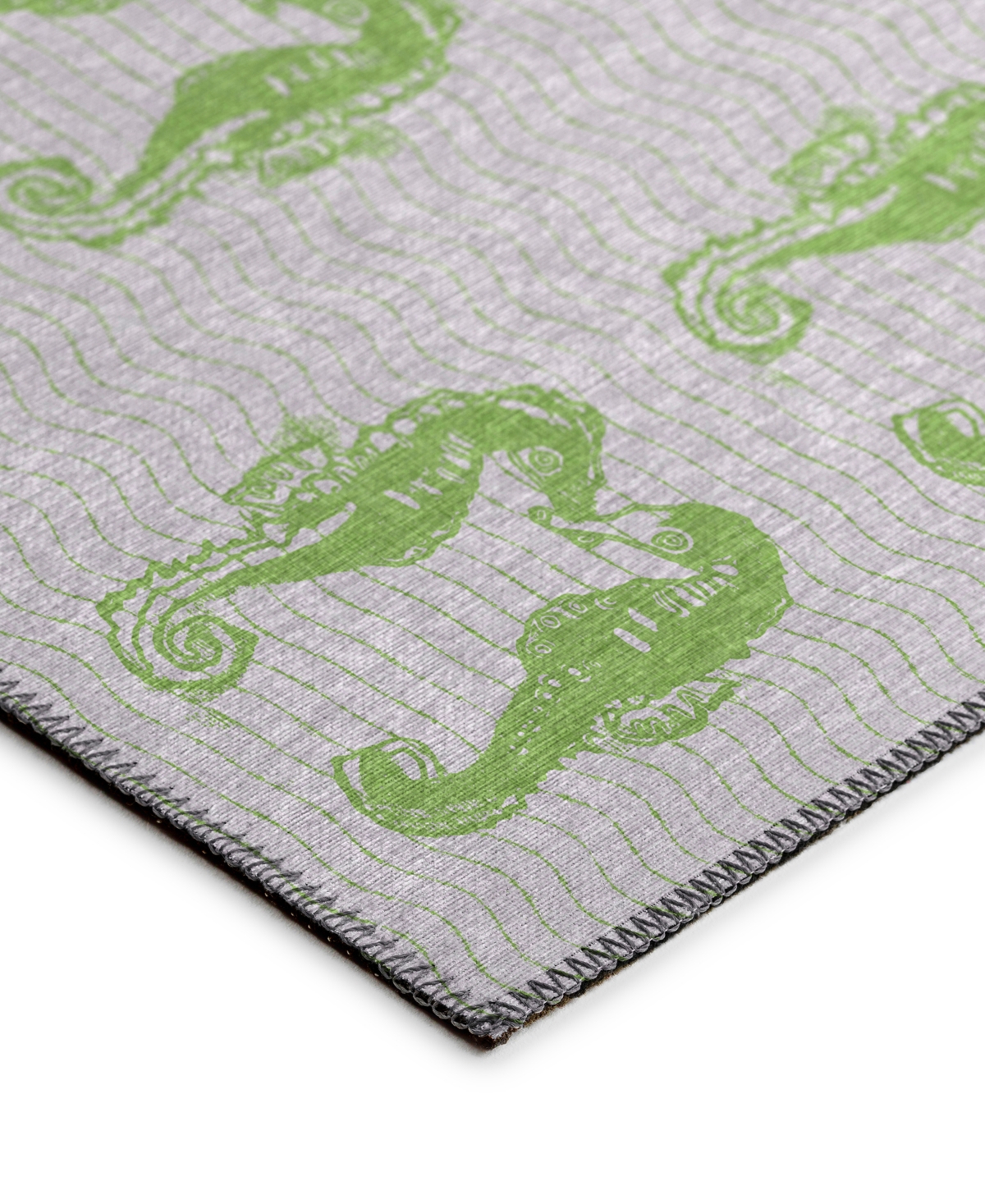 Shop Dalyn Seabreeze Sz15 2'6x3'10 Area Rug In Lime