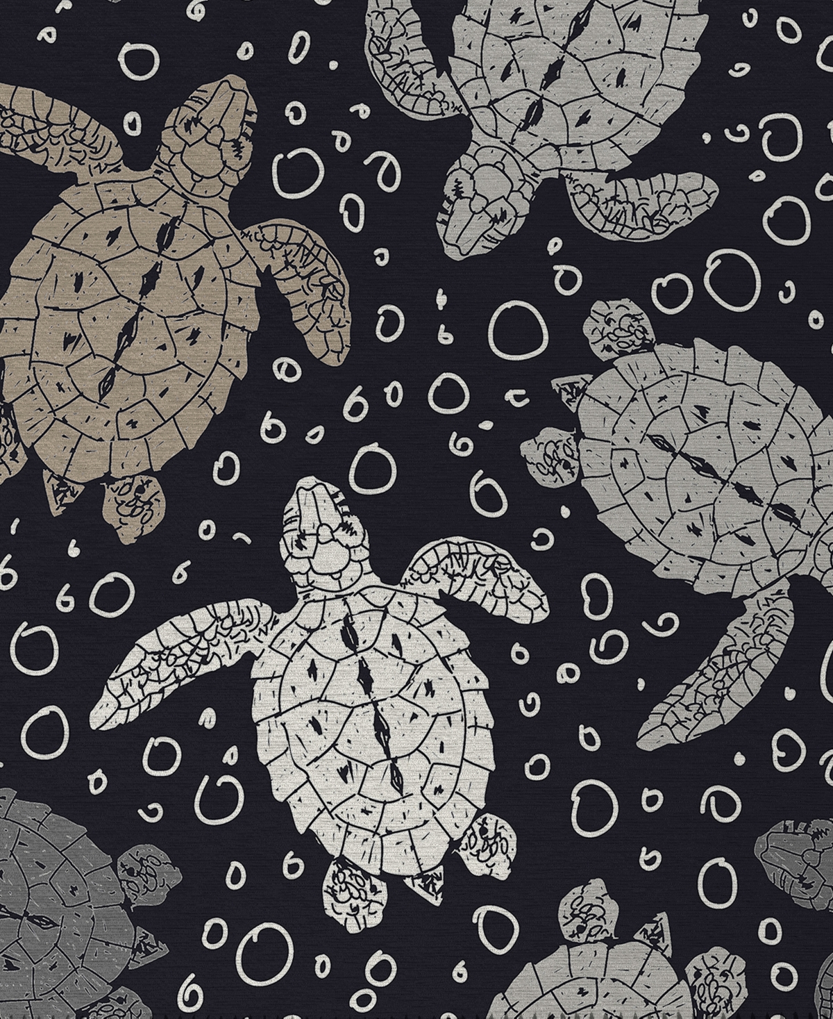 Dalyn Seabreeze Washable Sz13 8'x10' Area Rug In Black