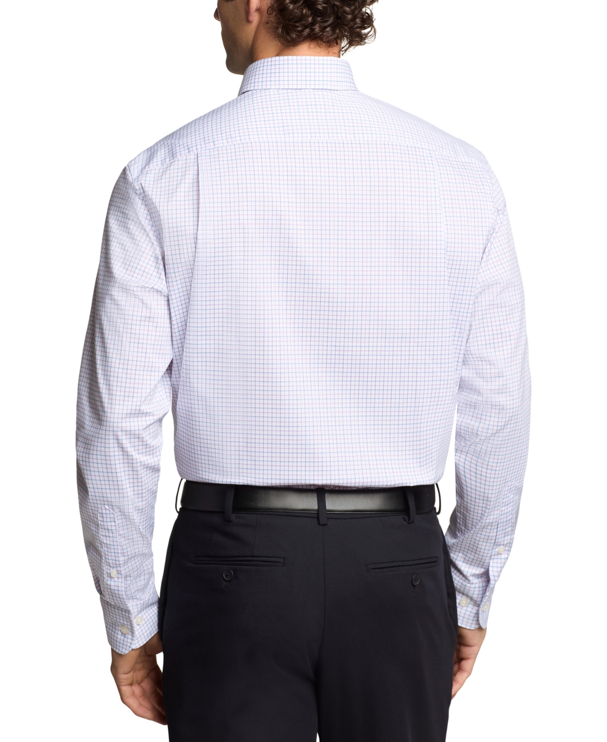 Tommy Hilfiger Men's Regular Fit Wrinkle Resistant Stretch Dress Shirt