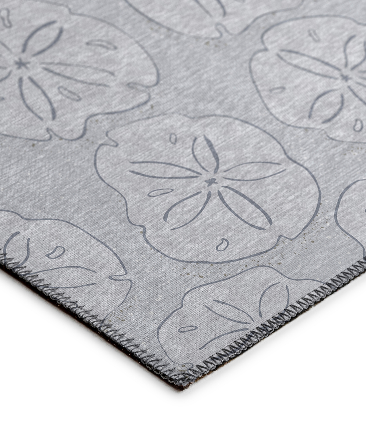 Dalyn Seabreeze Sz10 3'x5' Area Rug In Silver