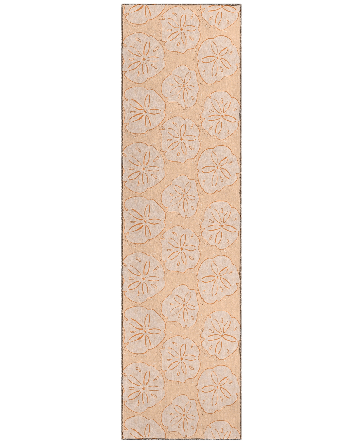 Dalyn Seabreeze Sz10 2'3x7'6 Runner Area Rug In Peach