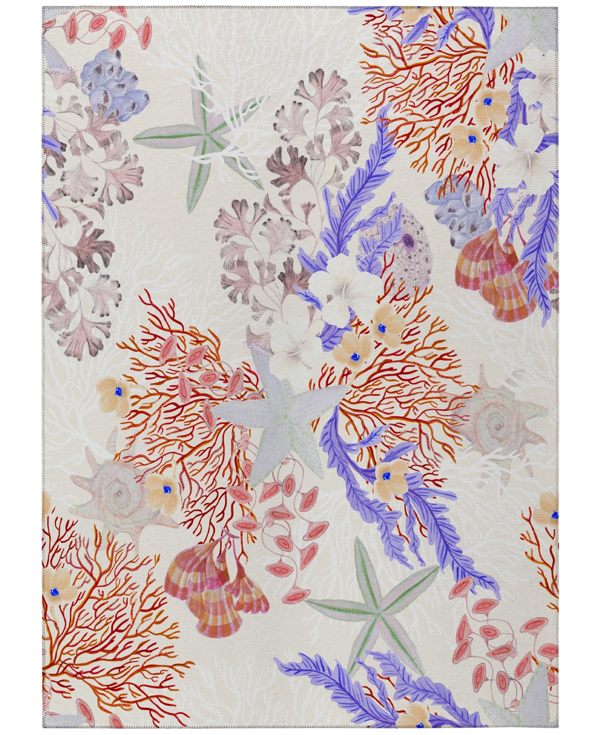 Dalyn Seabreeze Sz1 8'x10' Area Rug In Ivory