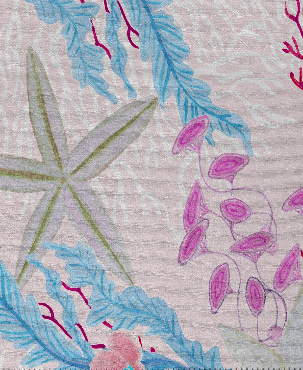 Dalyn Seabreeze Sz1 10'x14' Area Rug In Rose