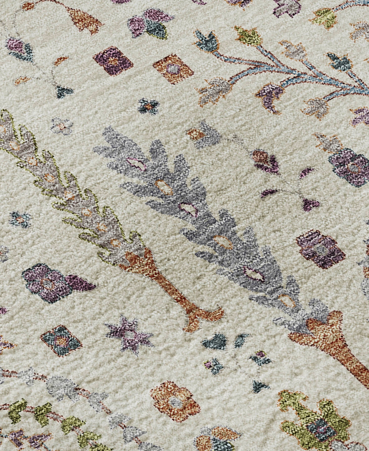 Dalyn Hatay Washable Hy5 10'x14' Area Rug In Ivory