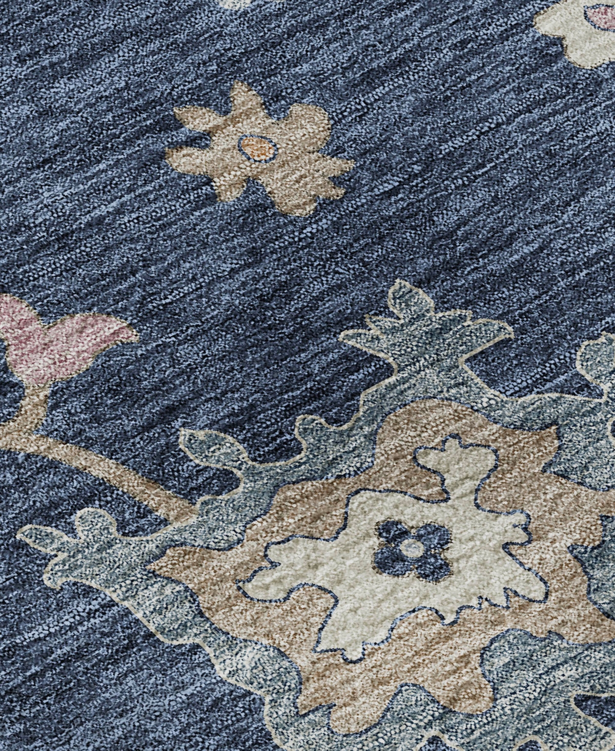 Dalyn Hatay Washable Hy4 8'x10' Area Rug In Navy