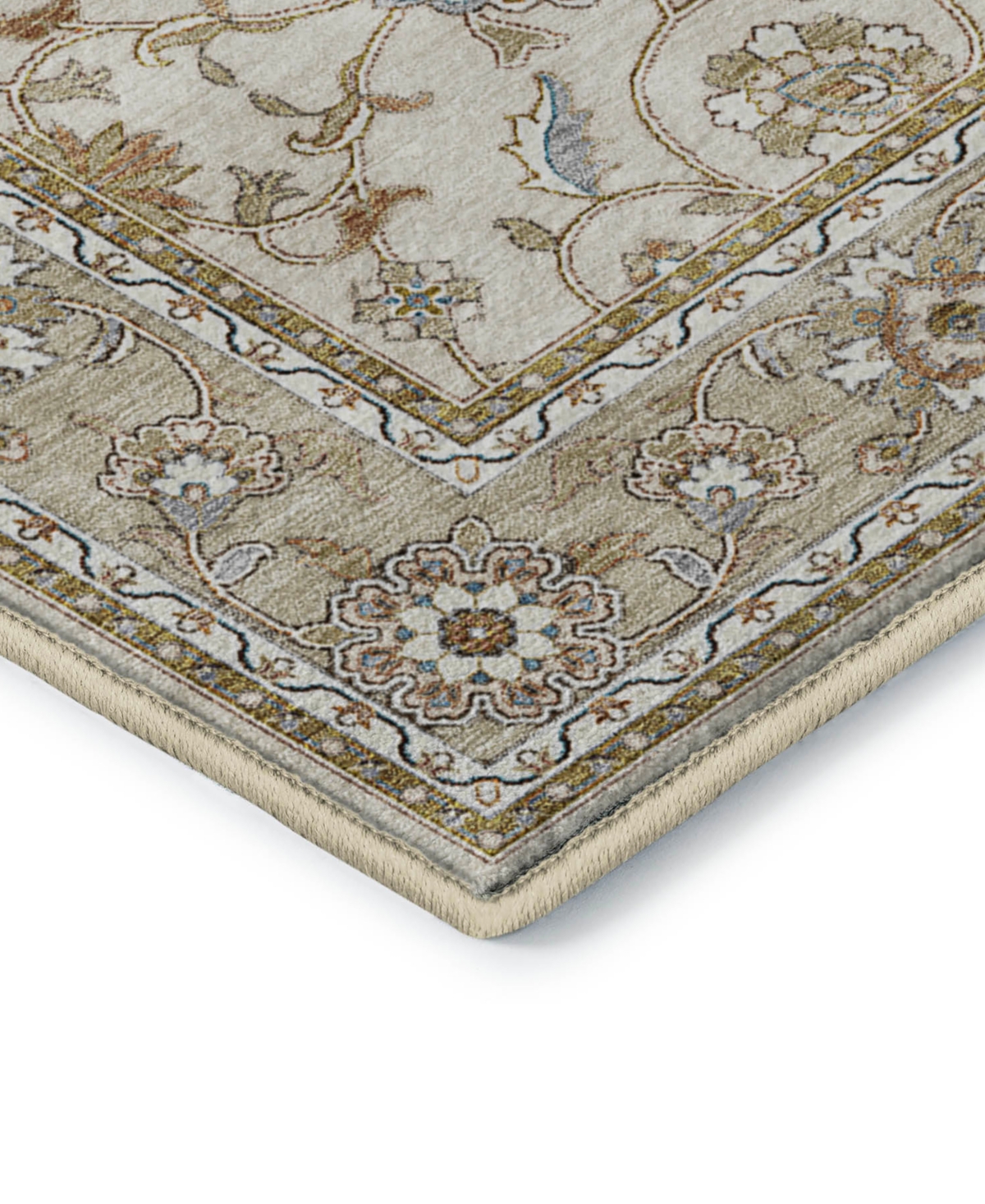 Dalyn Hatay Washable Hy1 10'x14' Area Rug In Ivory