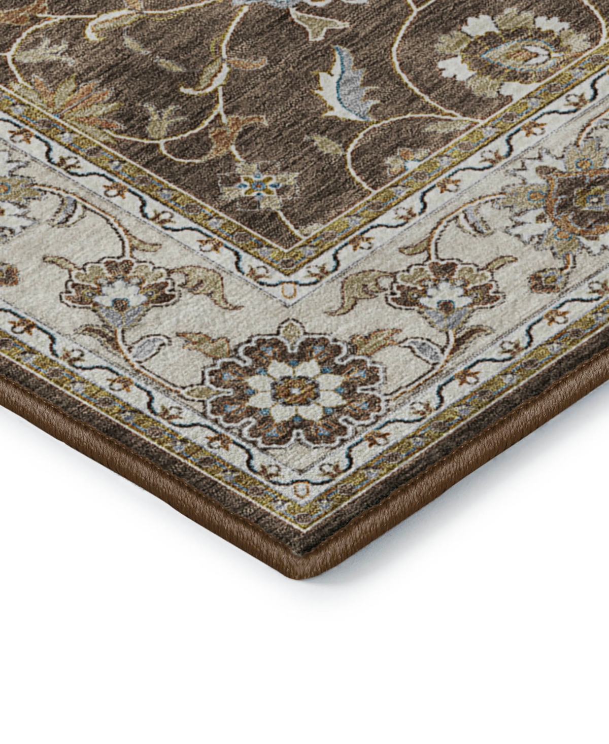 Dalyn Hatay Washable Hy1 8'x10' Area Rug In Chocolate