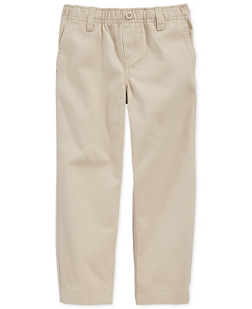 Nautica School Uniform Pull-On Pants, Little Boy & Reviews - Leggings ...